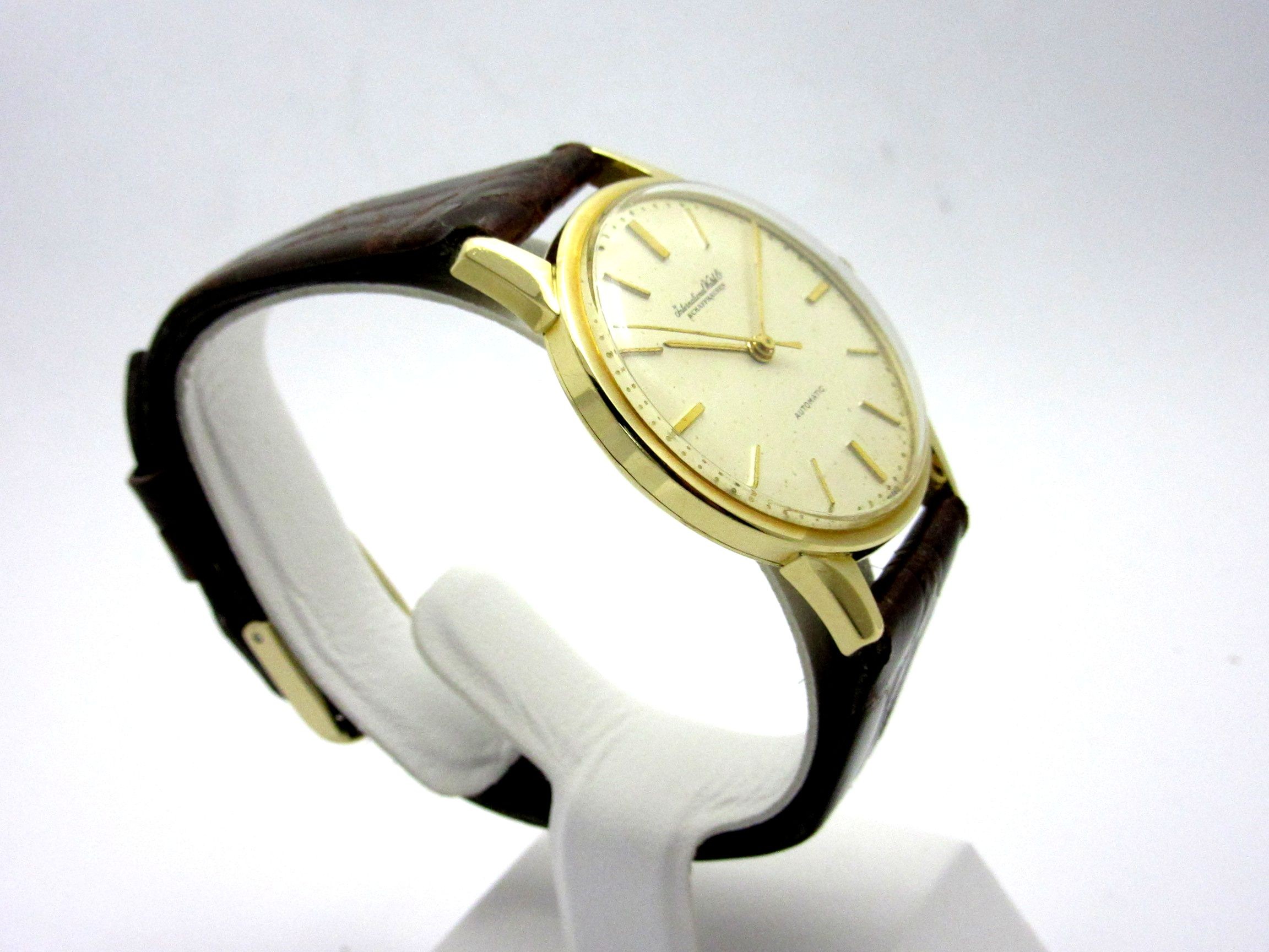 IWC K18YG無垢 機械式自動巻ムーブぺラトン式 Cal-852 フルオリジナル