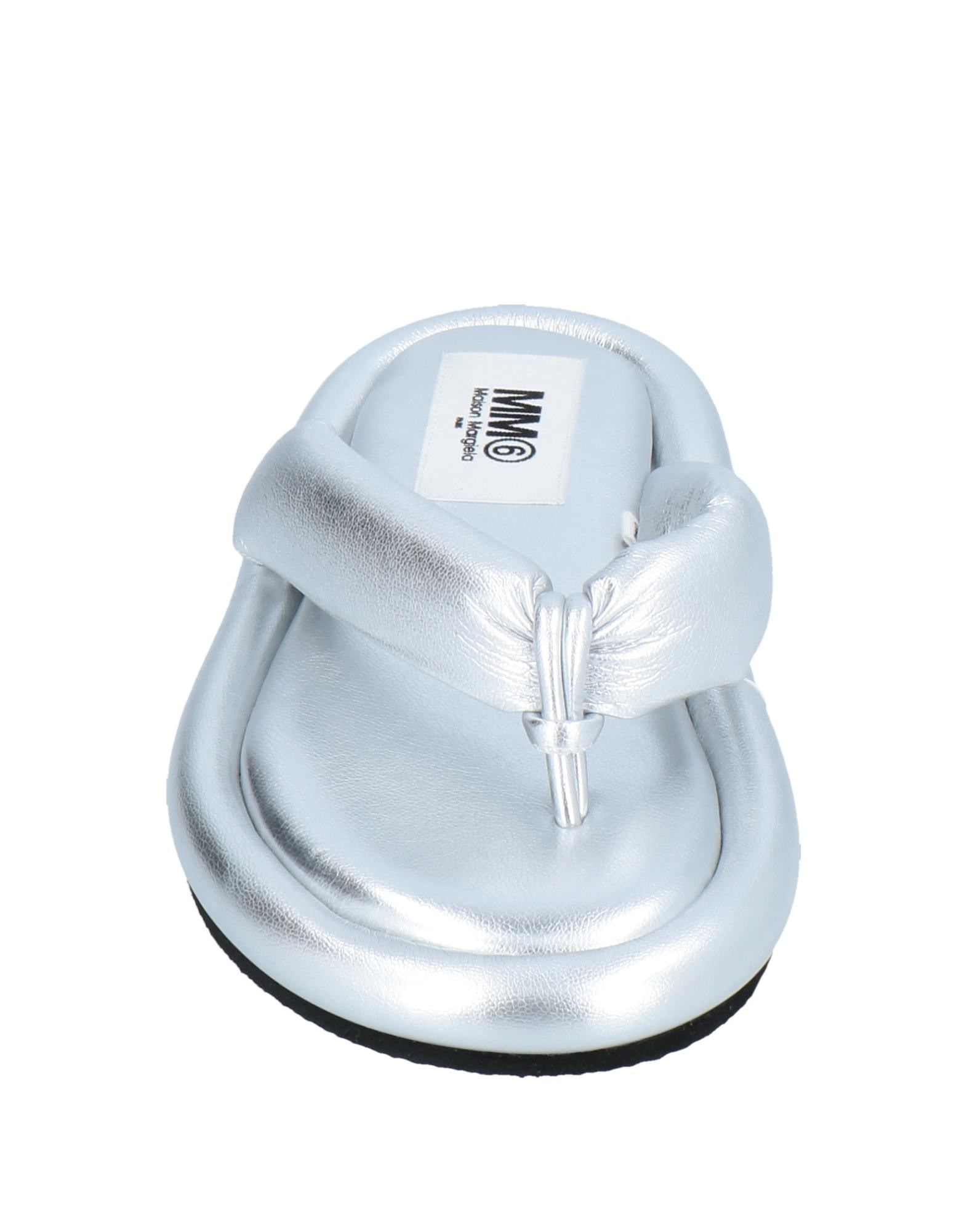 MM6 MAISON MARGIELA シューズ | ソング・サンダル シルバー