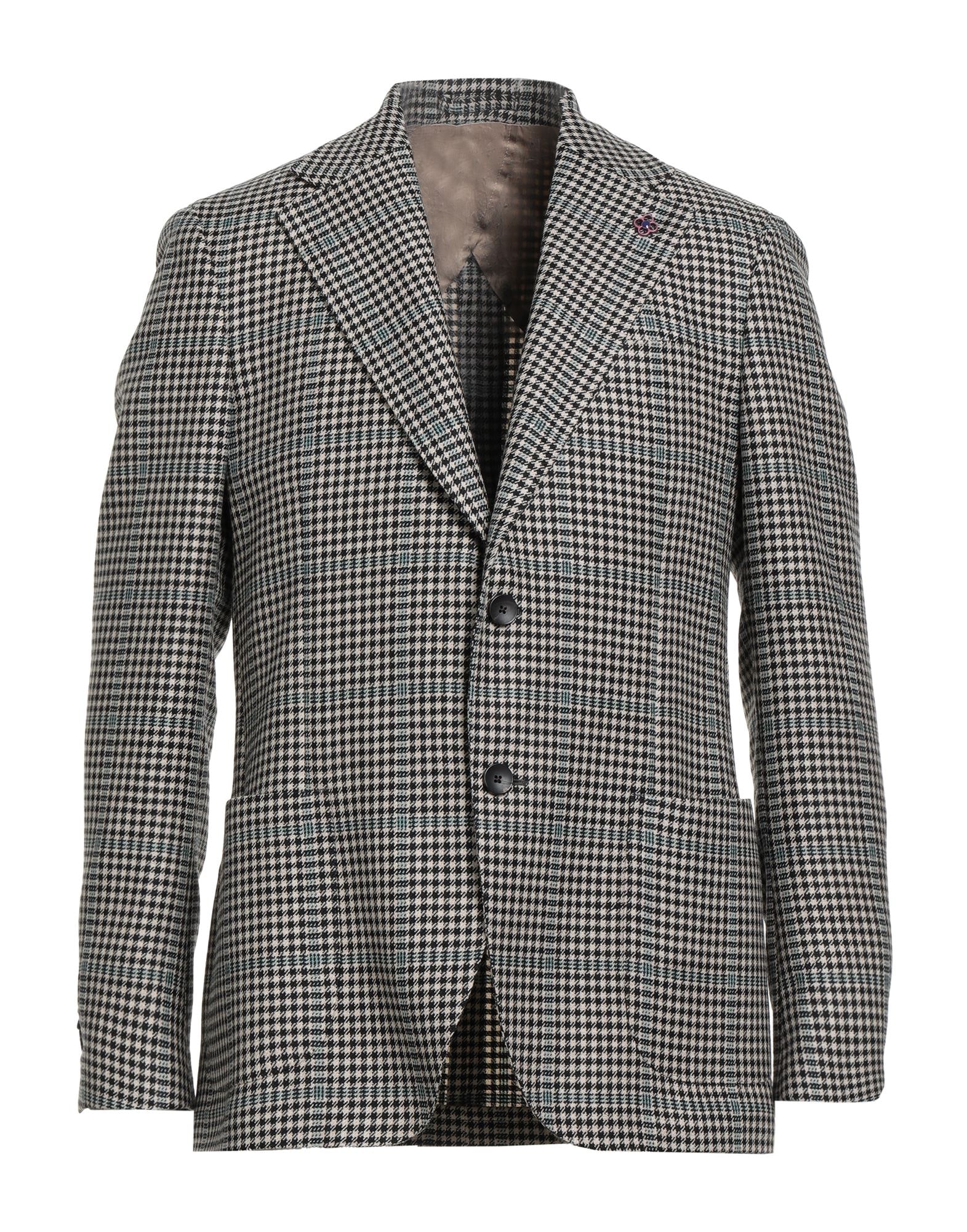 LARDINI スーツ＆ジャケット | テーラードジャケット ブラック メンズ