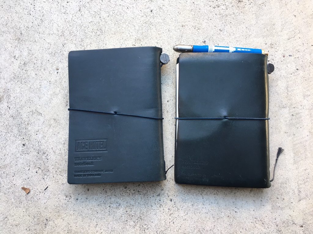 トラベラーズノートACE HOTELコラボのブルーエディションを紹介