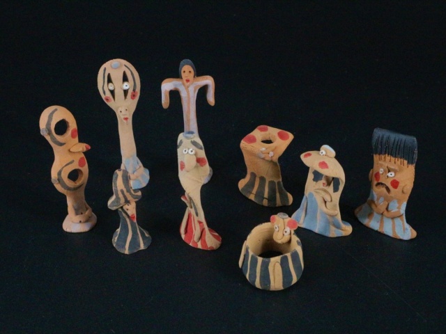 人形作家、久保田馨のトンチンカン人形などをお譲りいただきました