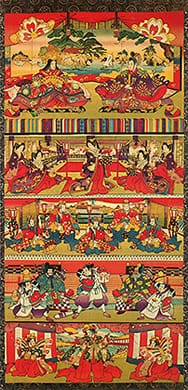 吉徳これくしょん 雛壇図掛軸ページ | 吉徳 公式オンラインショップ