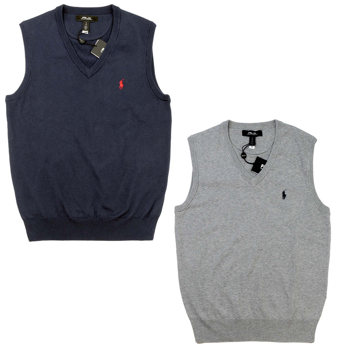 RLX POLO GOLF ラルフローレン メンズ Vネックベスト セーター、カ