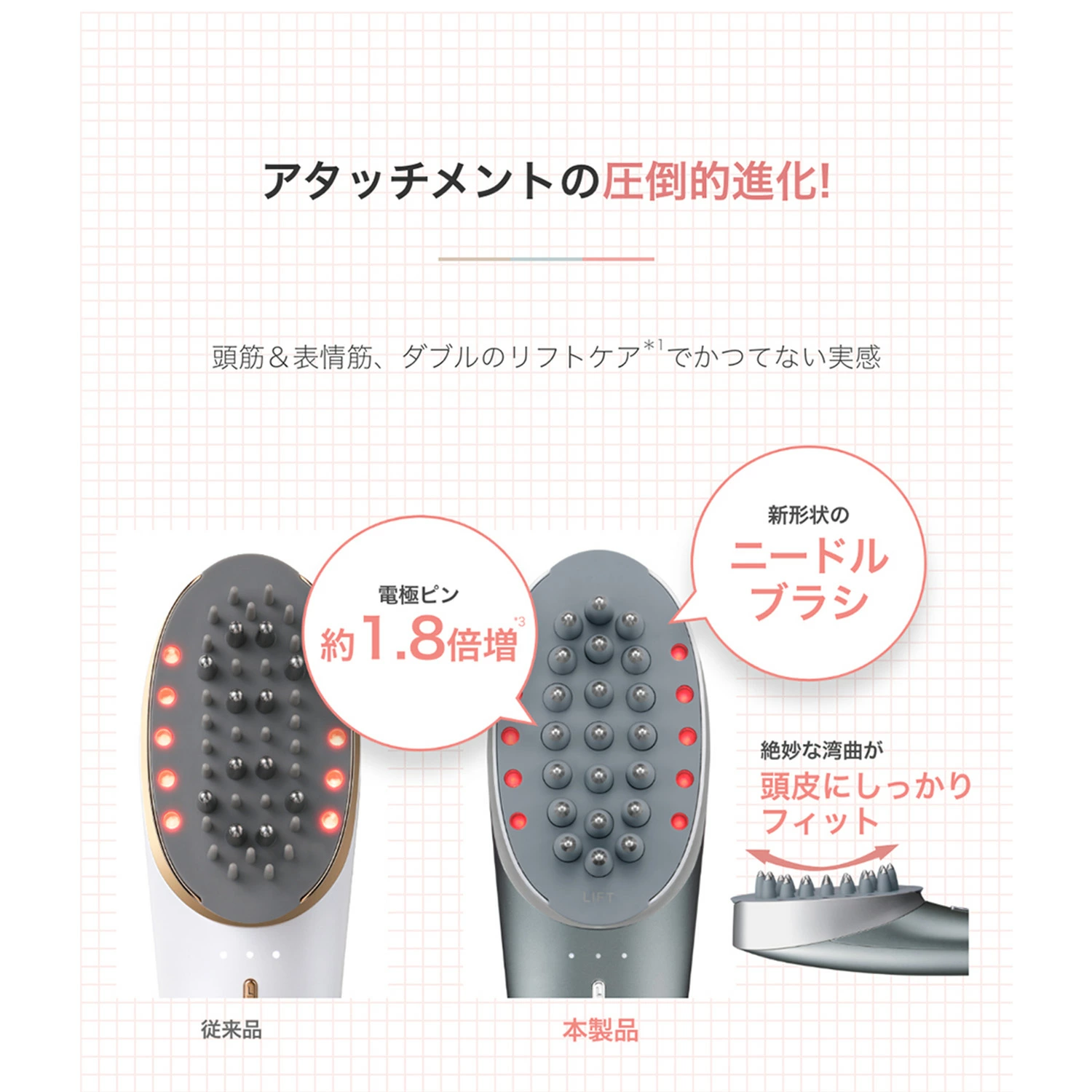 お取引先様ご優待対象】ミーゼ ニードルリフトブラシ｜ヤーマン公式