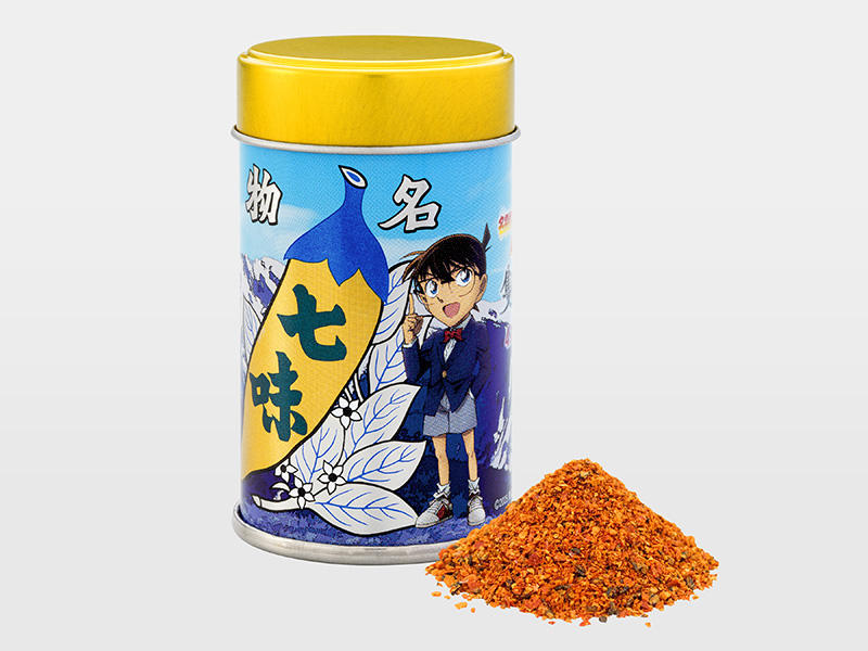 劇場版「名探偵コナン 隻眼の残像」缶 | お知らせ | 根元 八幡屋礒五郎