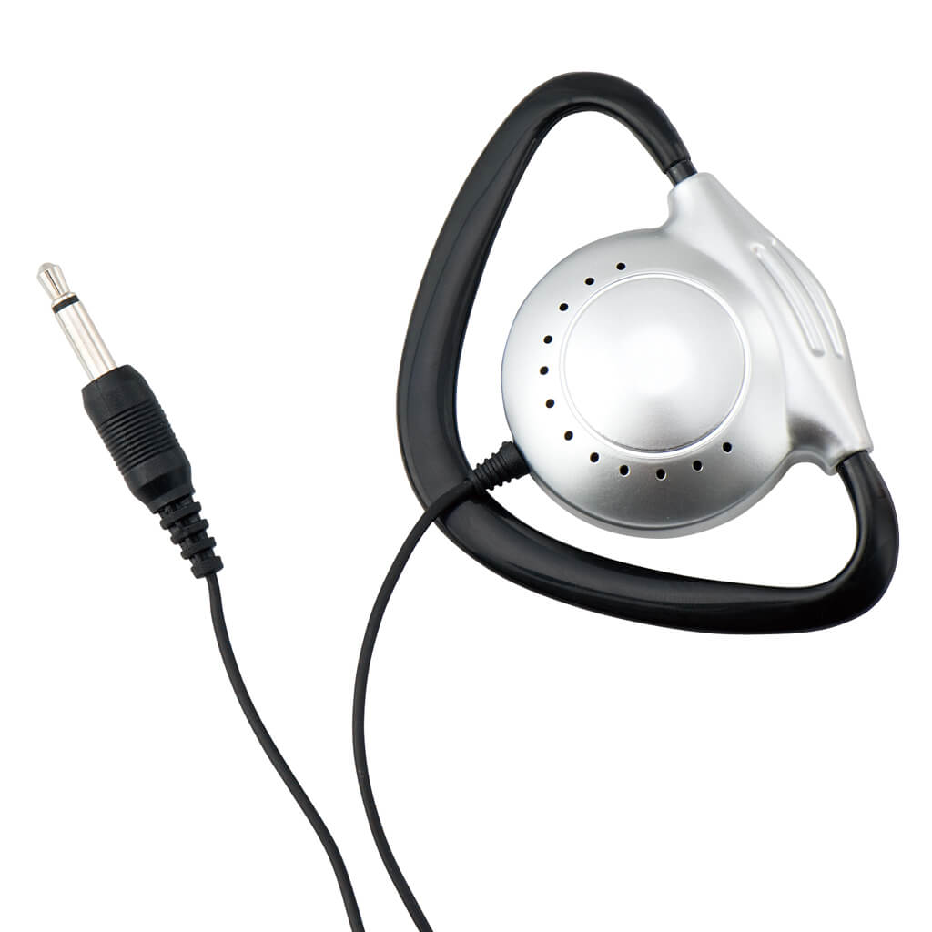 耳かけ式イヤホン（左右兼用）3m｜YAZAWA CORPORATION