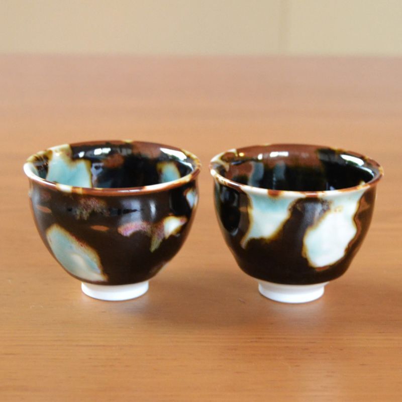 真右ェ門窯 茶碗 孔雀辰砂 馬場九州夫作 日展作家 有田焼やきもの市場