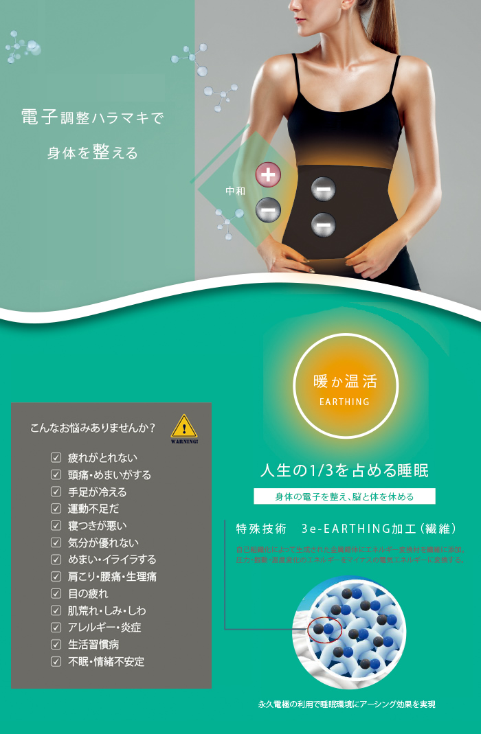 DSG 電子ハラマキ | サプリ・健康関連 | 山本美材株式会社