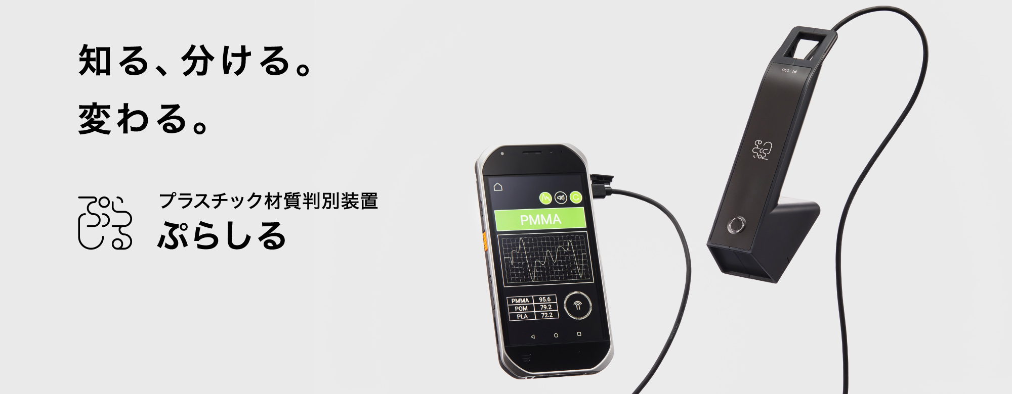 プラスチック材質判別装置 ぷらしる - 山本製作所 環境機器事業部