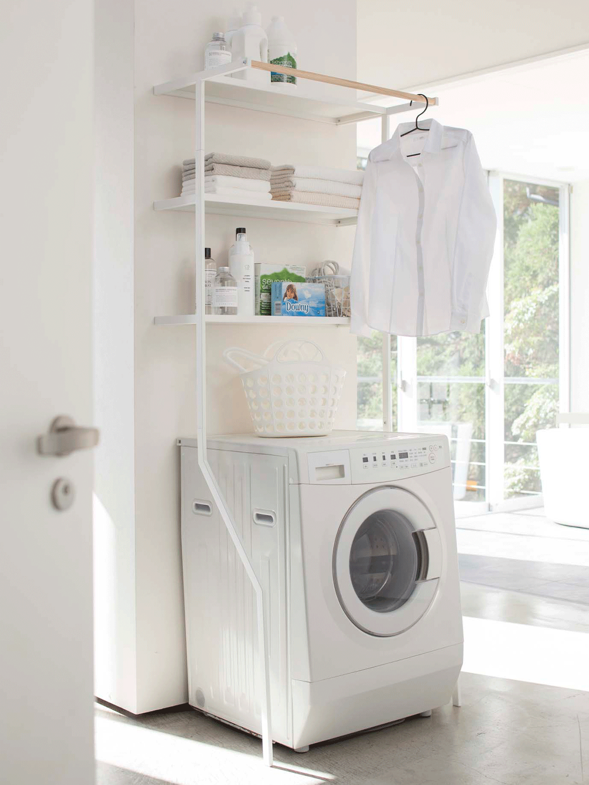 tower ｜ 立て掛けランドリーシェルフ タワー ｜ 山崎実業