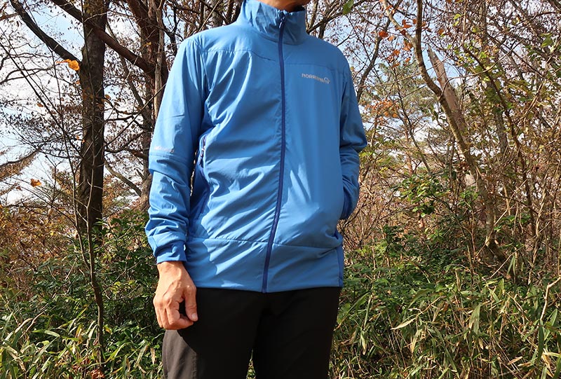 晩秋の蒜山で、新素材を上手に使ったノローナのアクティブ