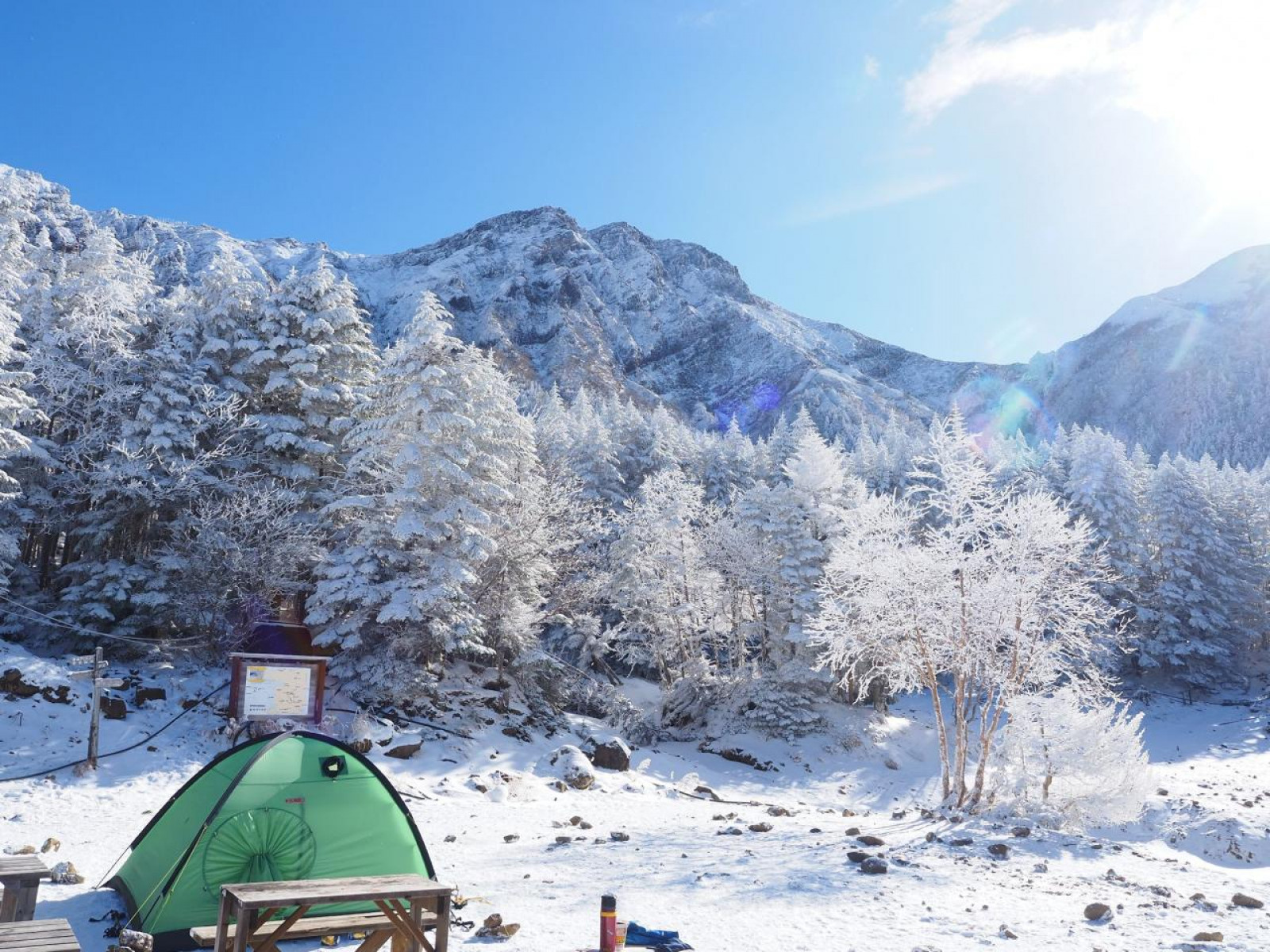 テント プロモンテ、ダンロップ、外張り、雪山、冬山 テント