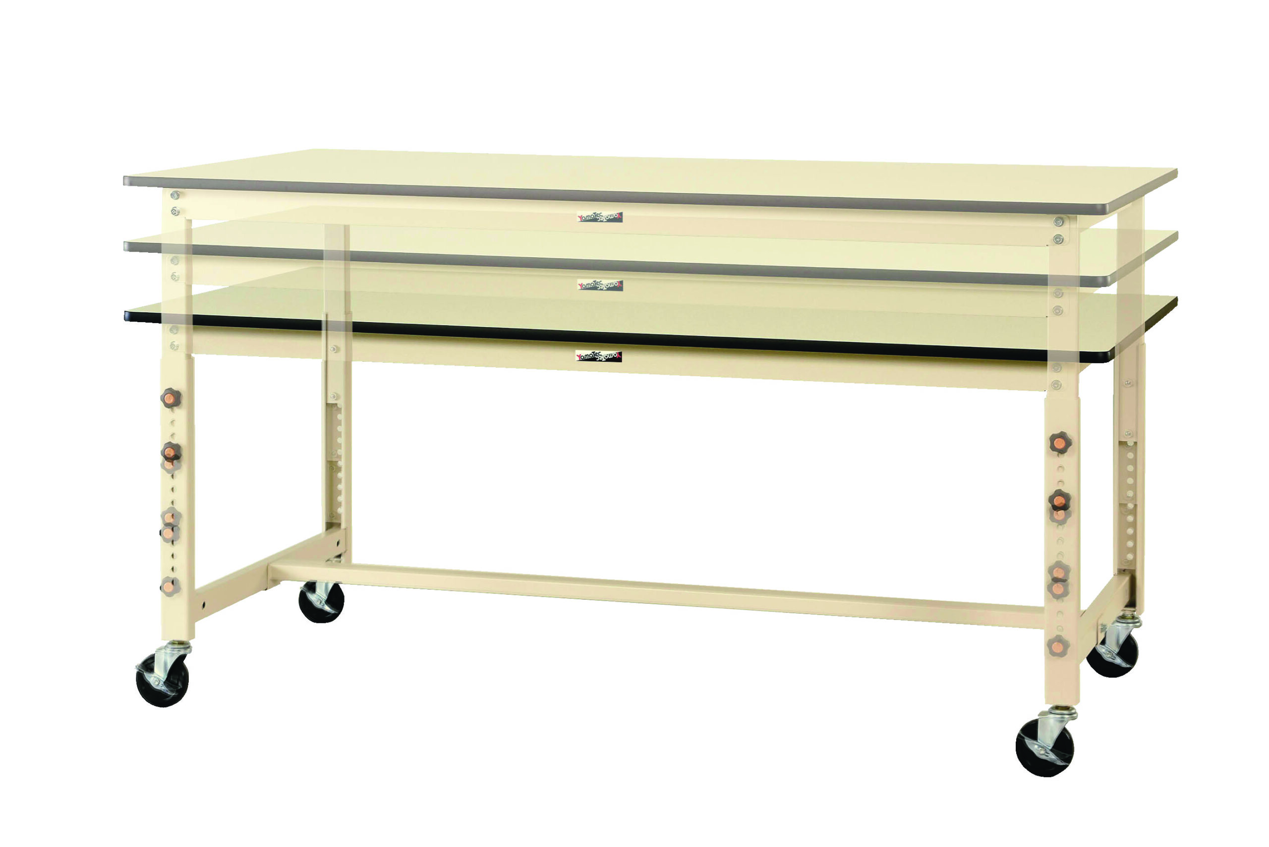 高さ調整×移動式 作業台（耐荷重160㎏） | 作業台（ワークテーブル）は