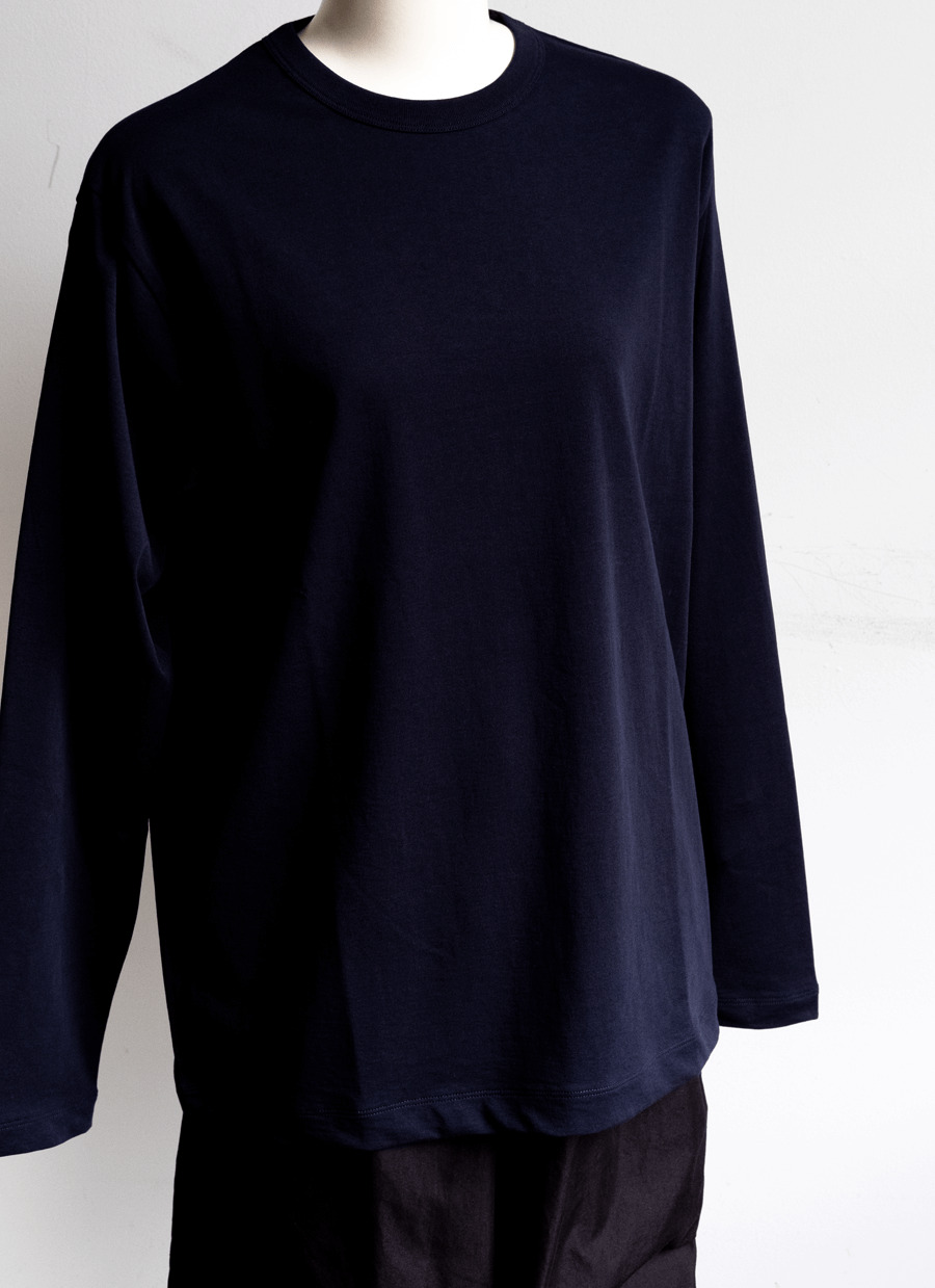 ATON DRY COTTON JERSEY LONG SLEEVE T-SHIRT | 大阪心斎橋のメンズ