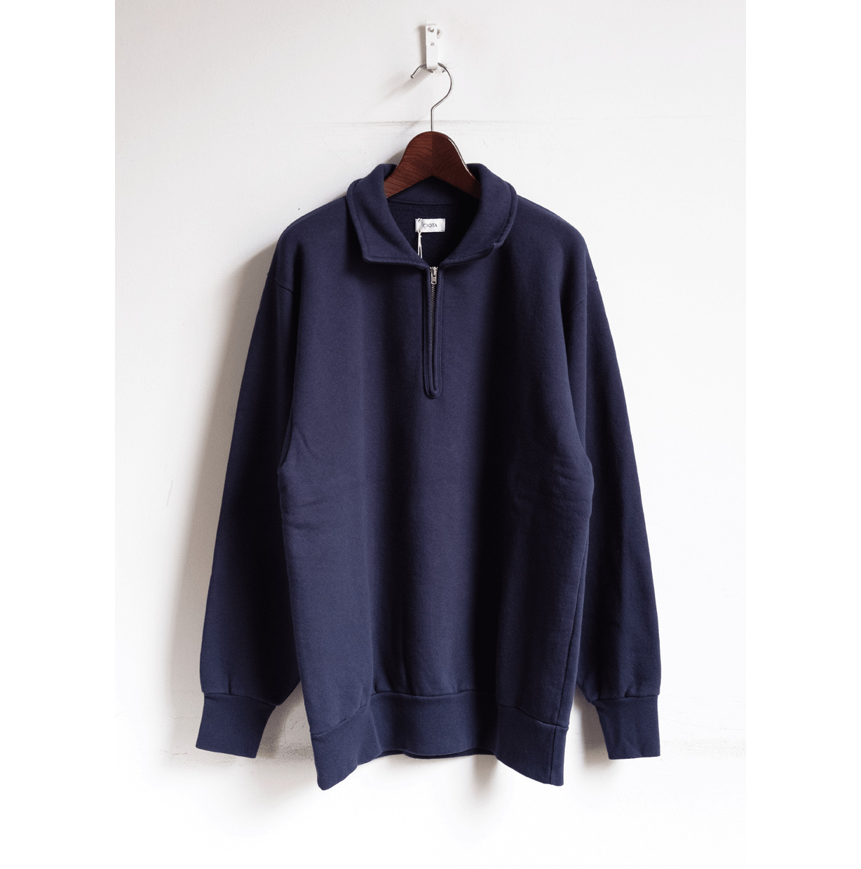 ULTERIOR FADED SILKY TERRY RW HALF ZIP HOODIE | 大阪心斎橋のメンズ