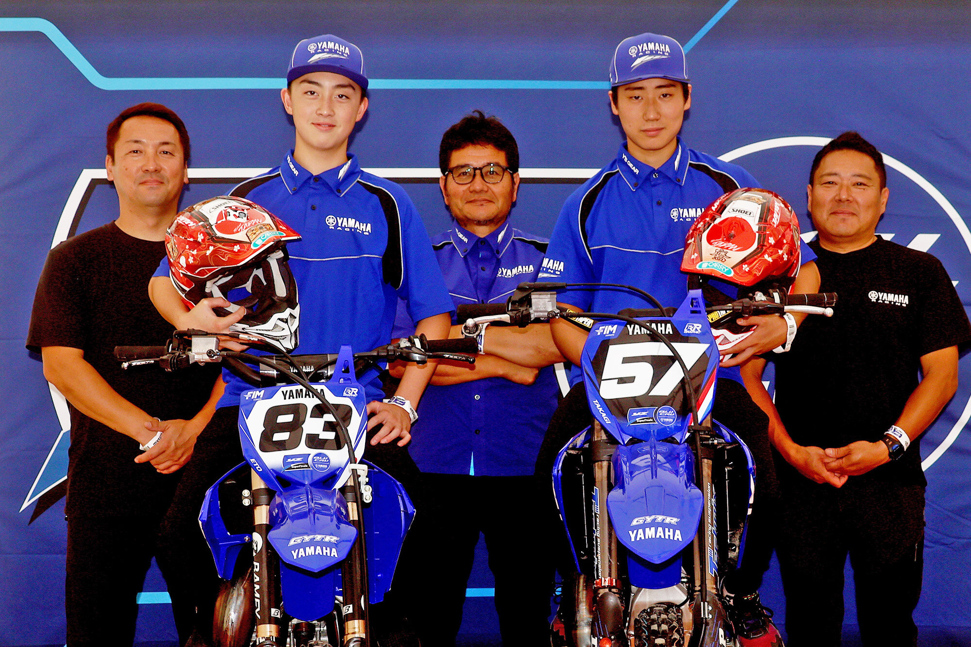 日本の若手ライダーをスウェーデンでのYZ BLU CRU Cup SuperFinaleに