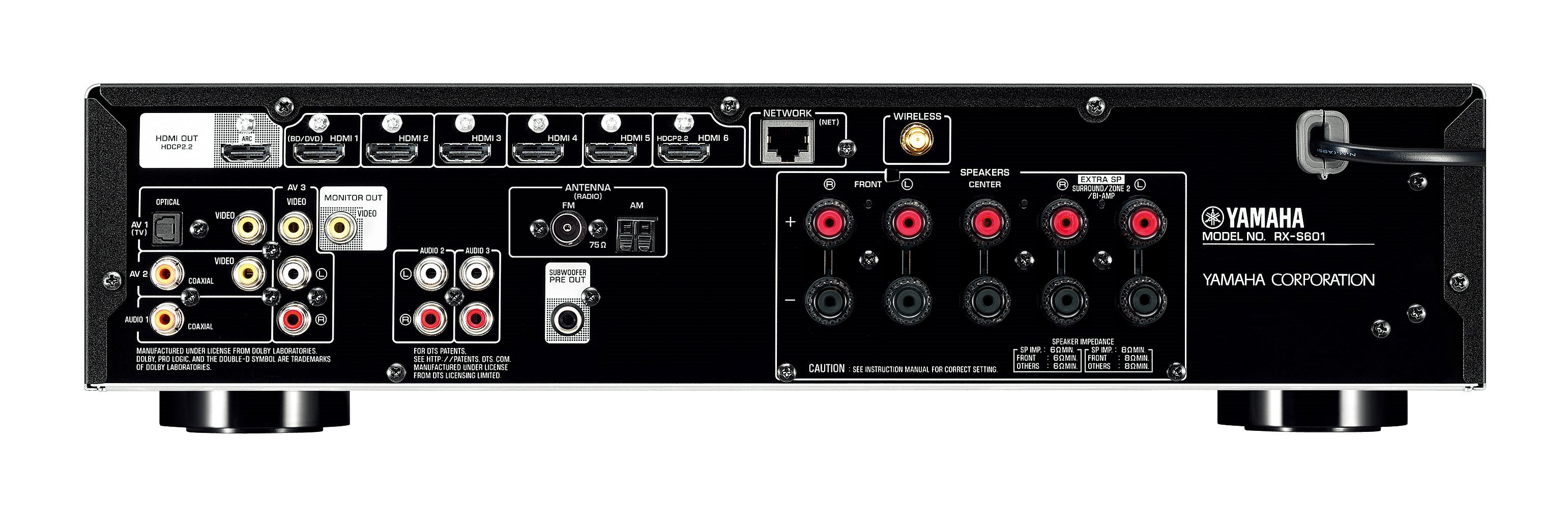 RX-S600 - Features - AV Receivers - Home Audio - Products - Yamaha