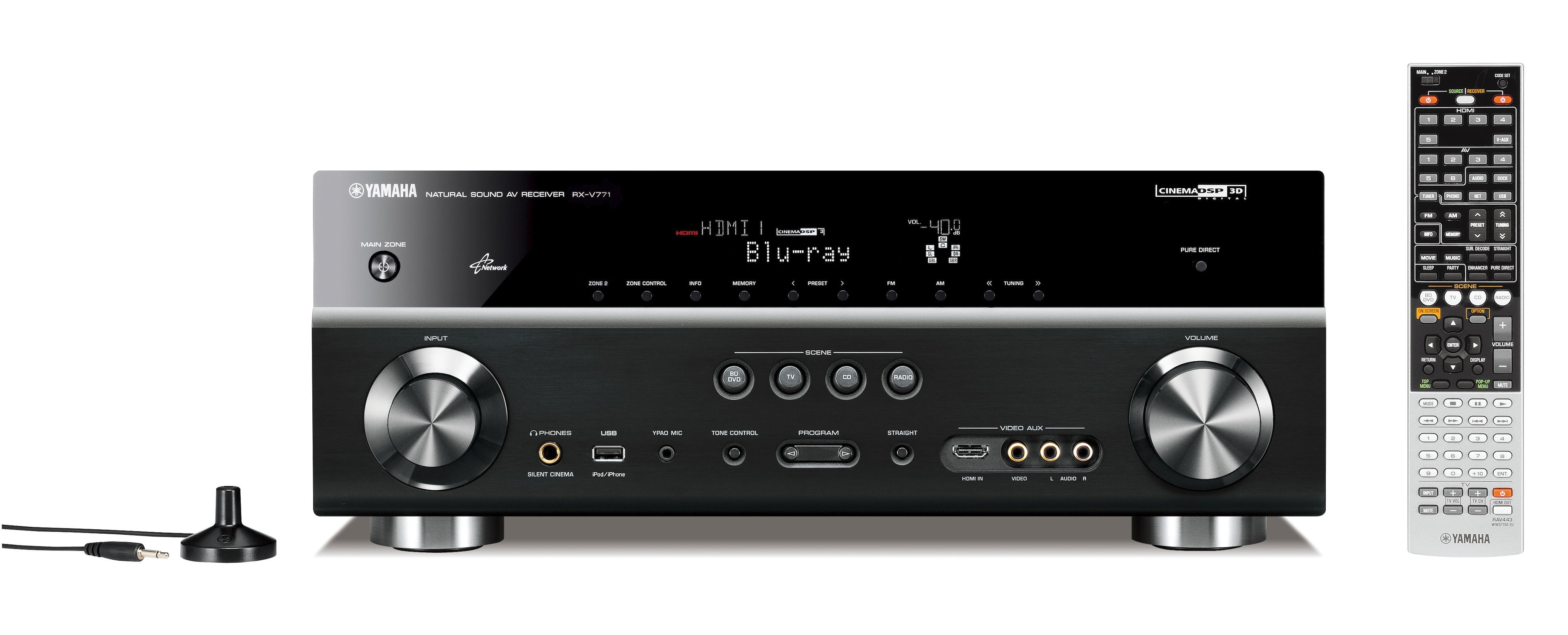RX-V771 - Specs - AV Receivers - Home Audio - Products - Yamaha