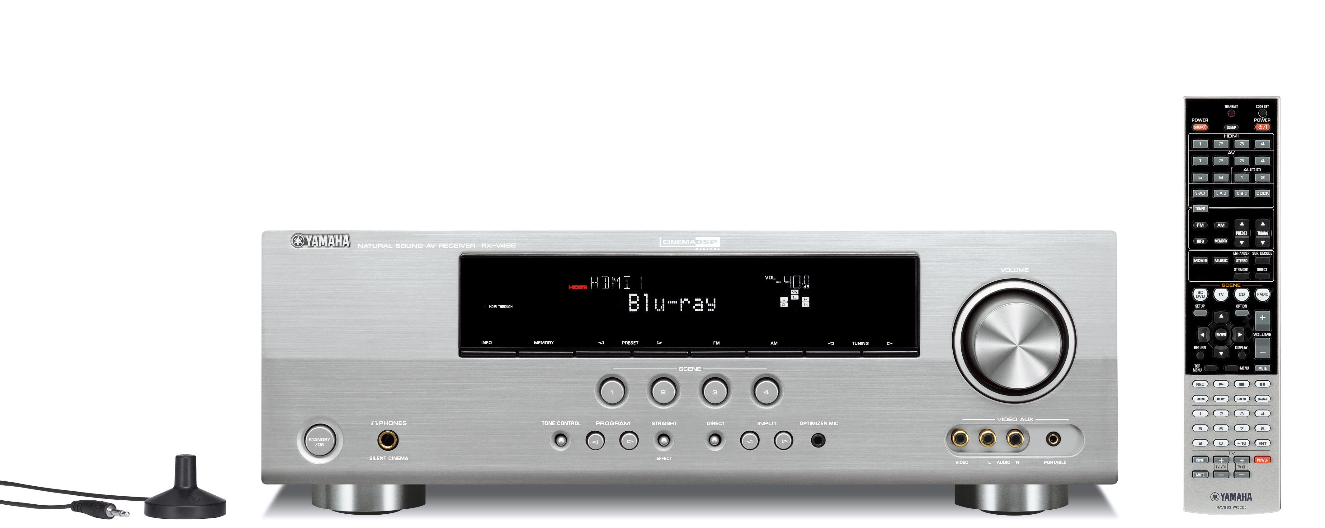 RX-V465 - Overview - AV Receivers - Home Audio - Products - Yamaha