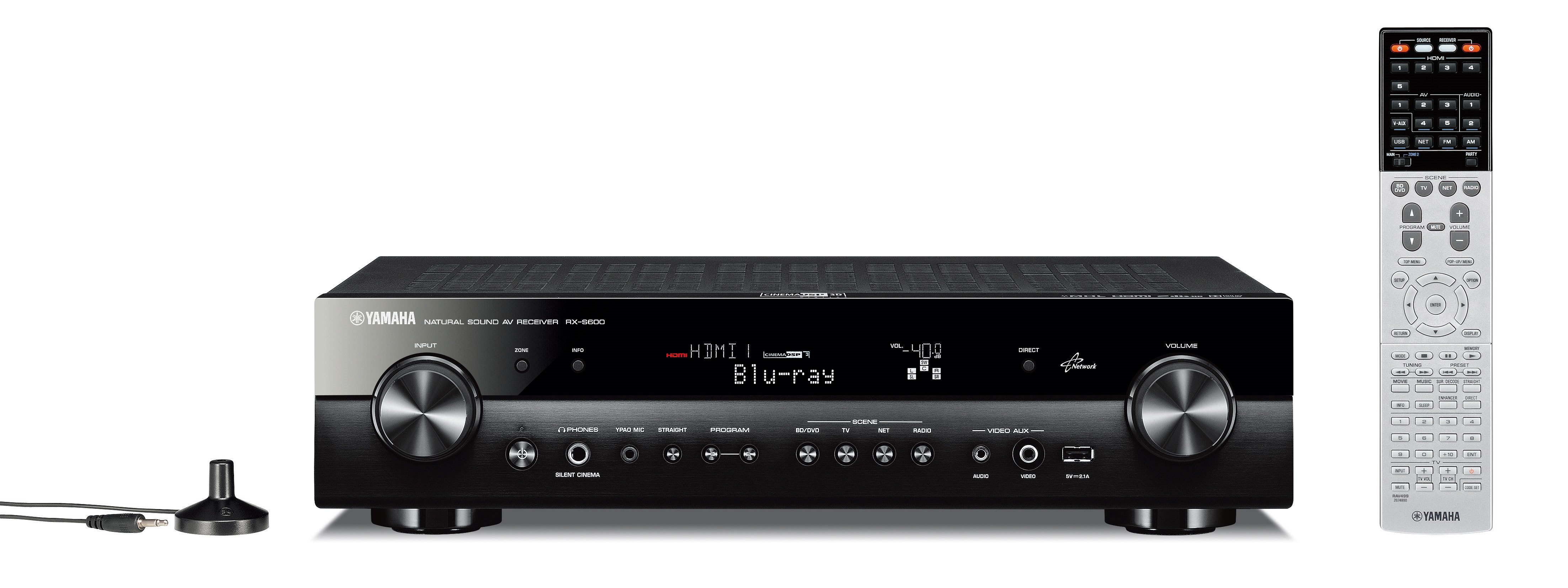RX-S600 - Features - AV Receivers - Home Audio - Products - Yamaha