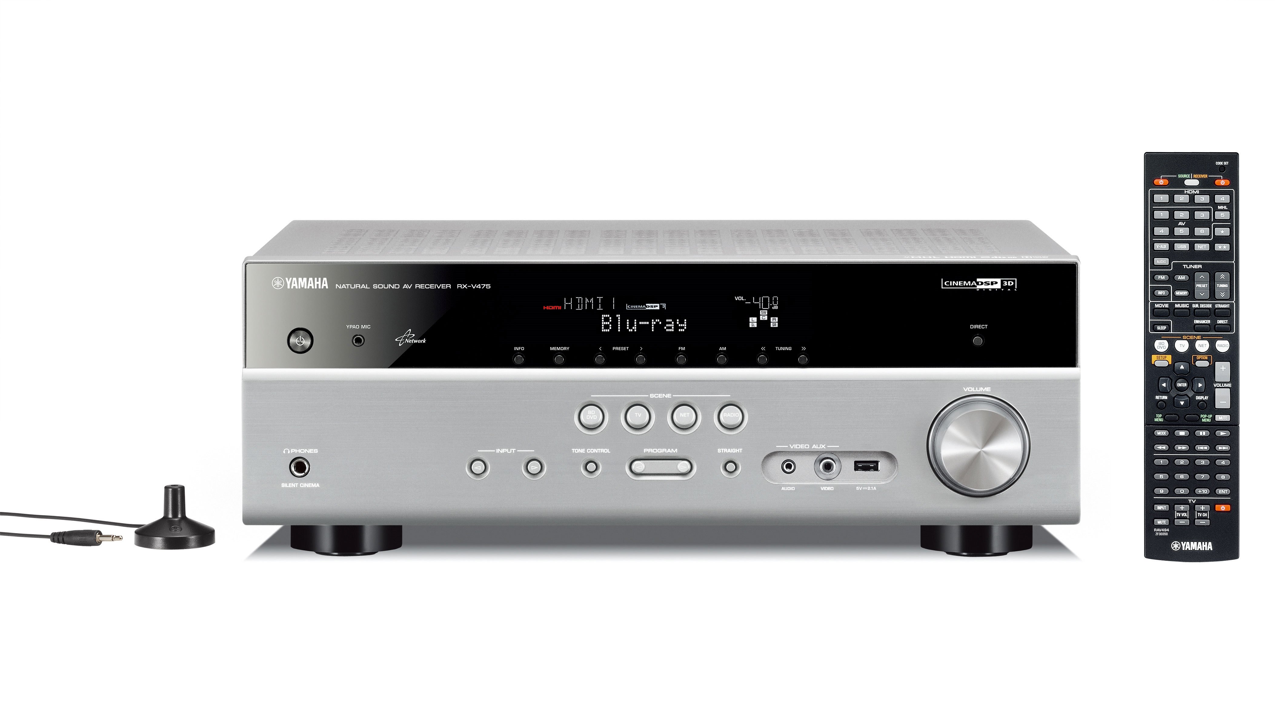 RX-V475 - Specs - AV Receivers - Home Audio - Products - Yamaha