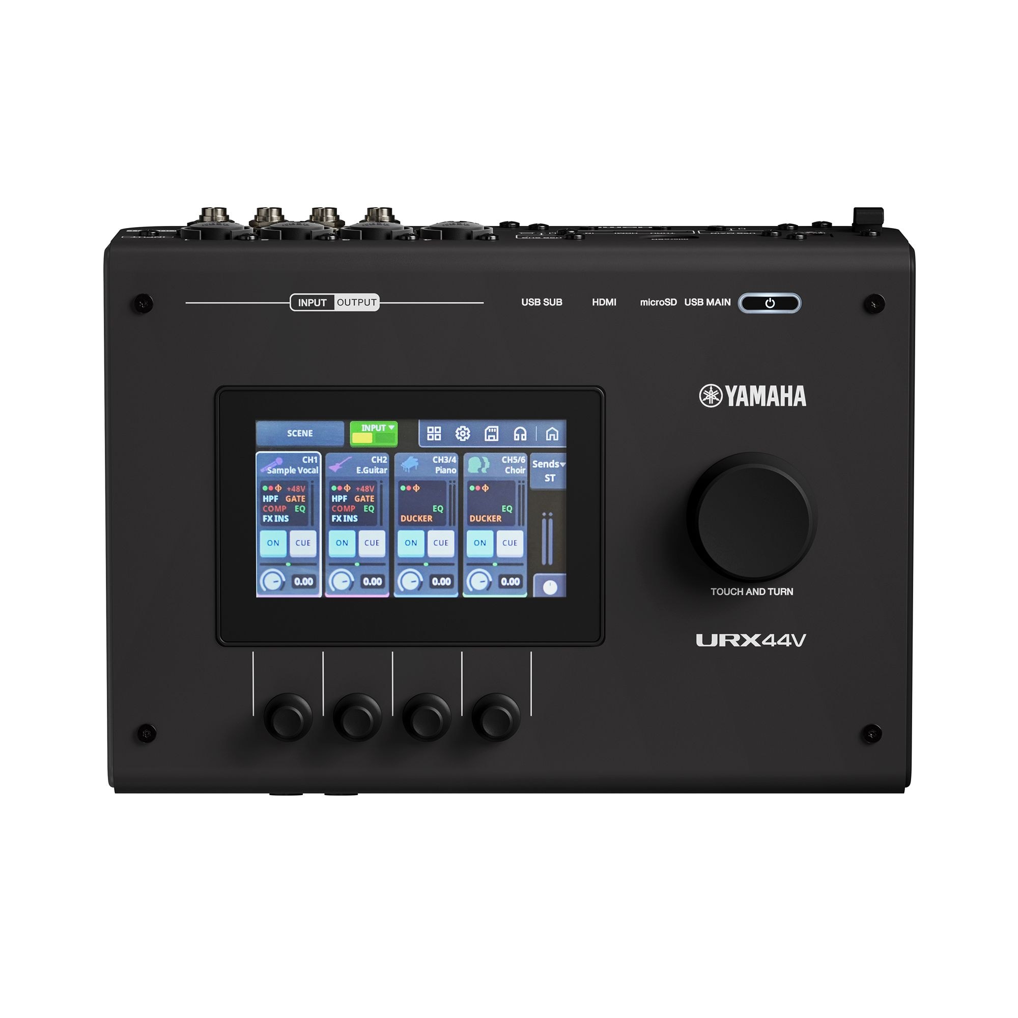 URX44V Production Audio/Video Interface Specs - Yamaha USA