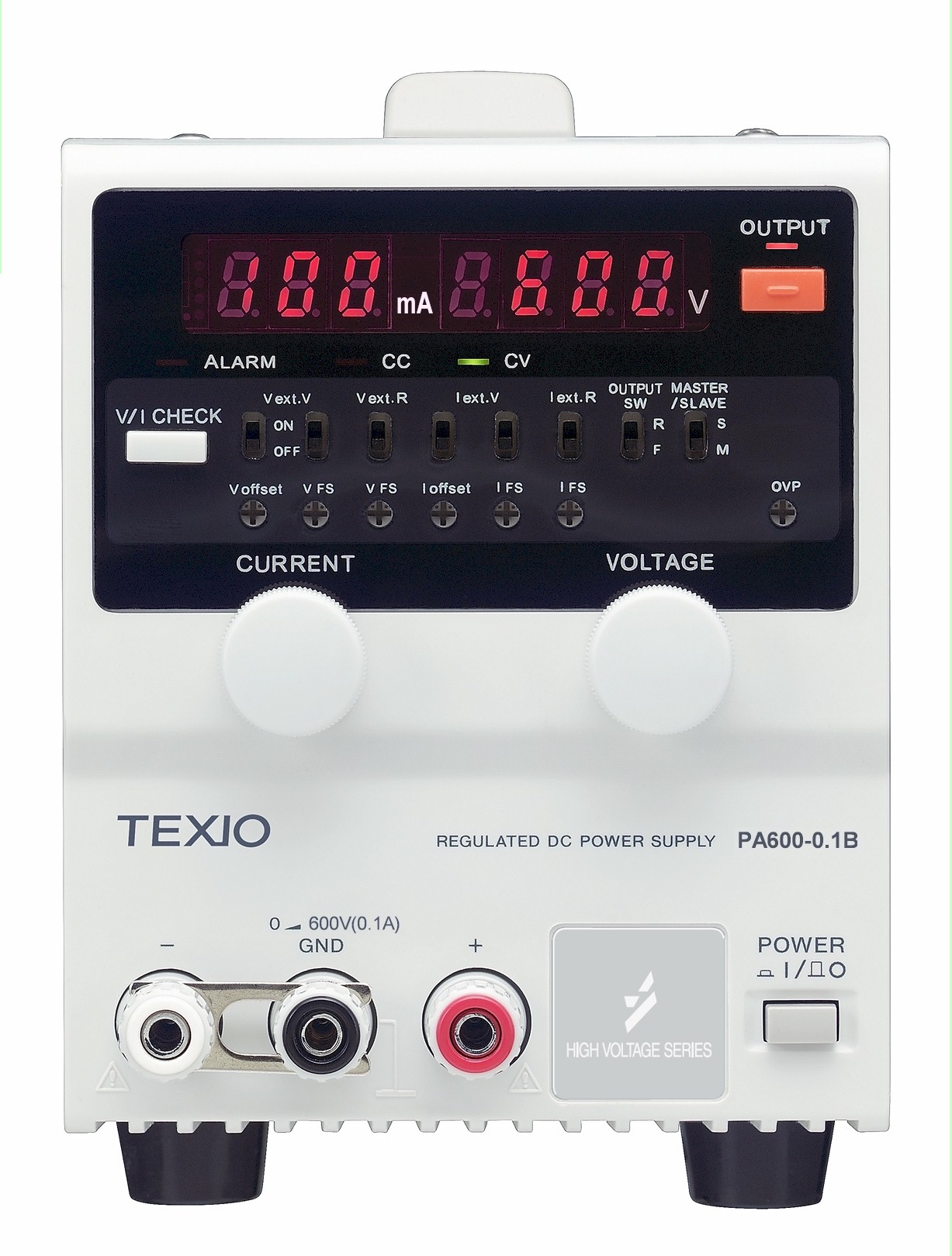 デジタル表示小型直流安定化電源（PA18-3B）｜ヤマト科学株式会社