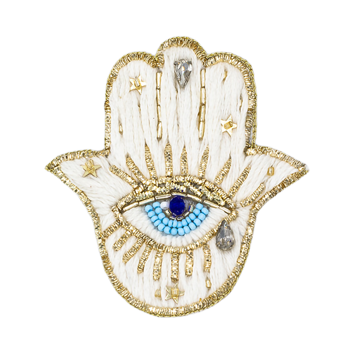 オールザウェイストゥセイ】 ハンドメイドブローチ HAND | かぜとゆき