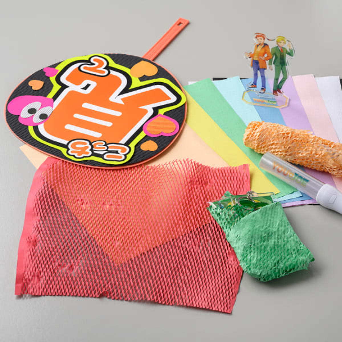 ヒサゴ 推し色クッションペーパー オレンジ | かぜとゆきオンライン