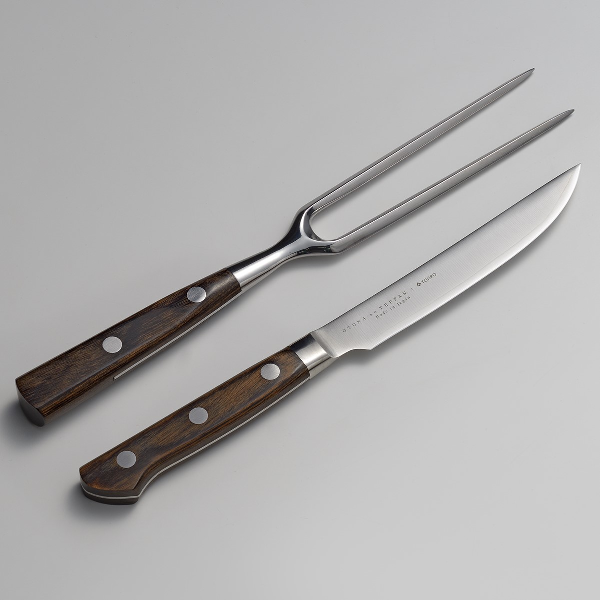 大人の鉄板 ステーキナイフ＆ミートフォーク | かぜとゆきオンライン