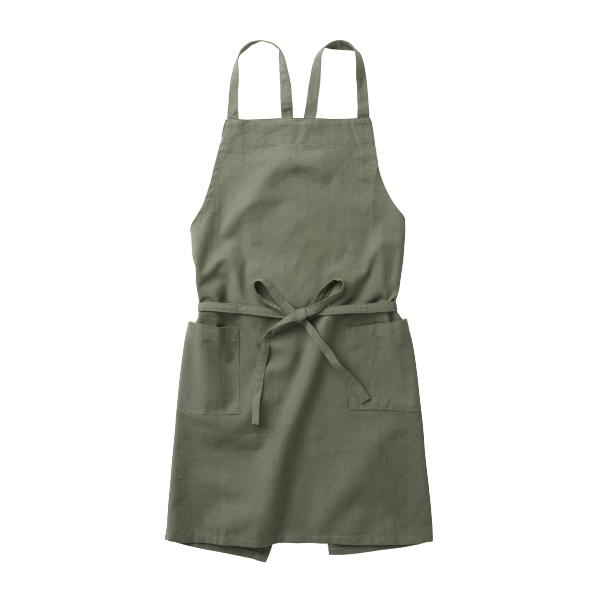 アビチュアル ソル エプロン カーキ | かぜとゆきオンラインショップ