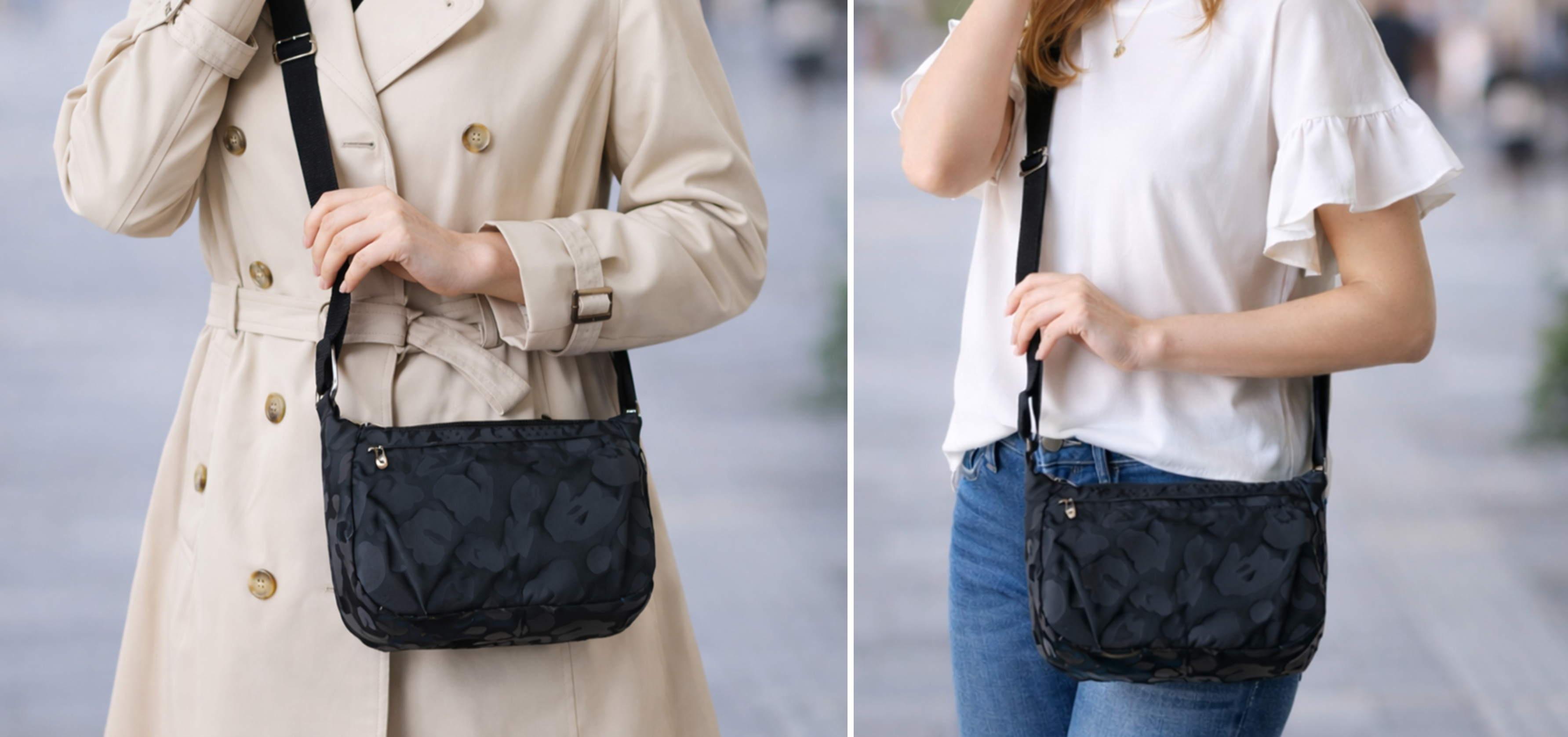 ヒョウ柄ショルダーバッグ | かぜとゆきオンラインショップ