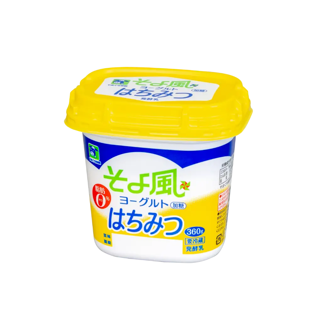 そよ風ヨーグルトはちみつ 360g | ヨーグルト | 製品詳細 | やまぐち県