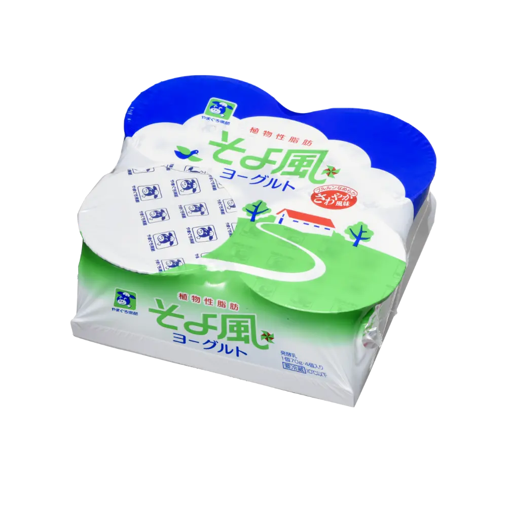 そよ風ヨーグルト 70g×4 | ヨーグルト | 製品詳細 | やまぐち県酪乳業