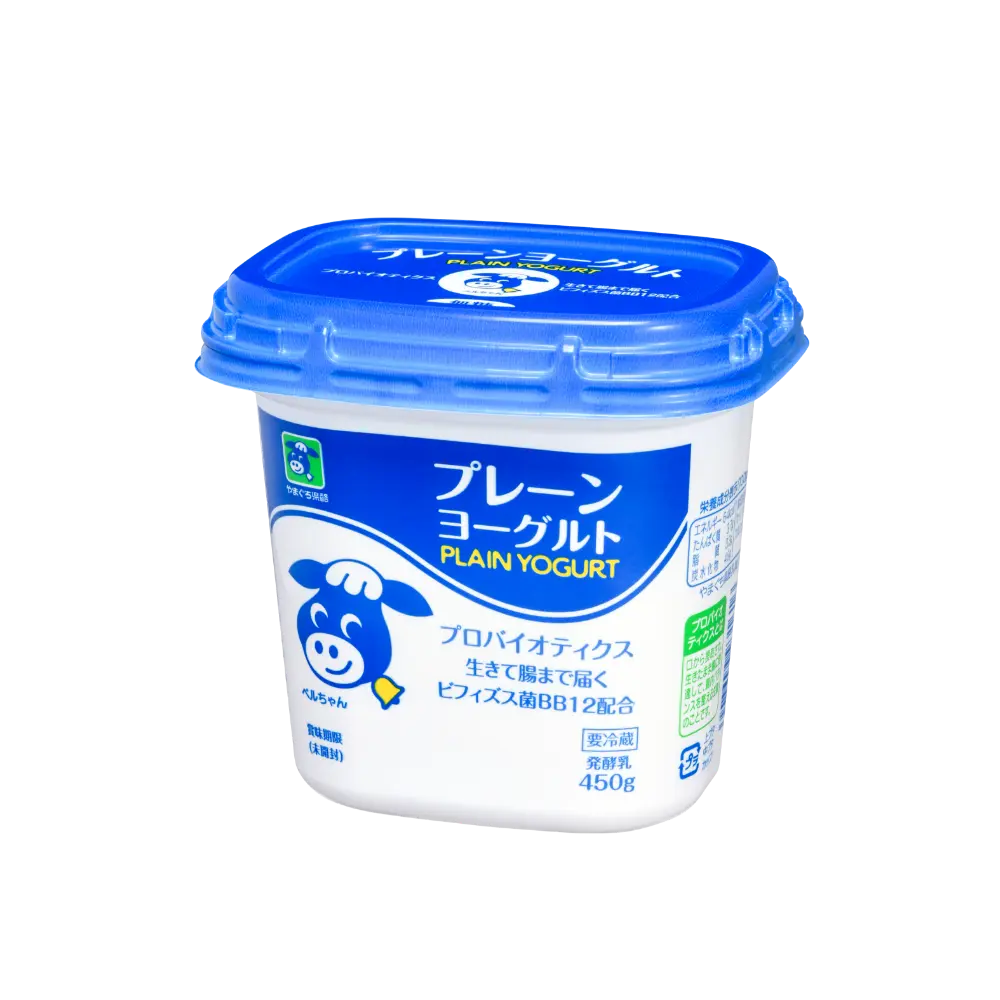 プレーンヨーグルト 450g | ヨーグルト | 製品詳細 | やまぐち県酪乳業