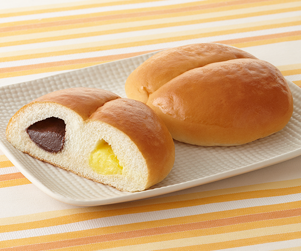 山崎製パン | 商品情報 | 商品情報［菓子パン］ | 2色パン（チョコ