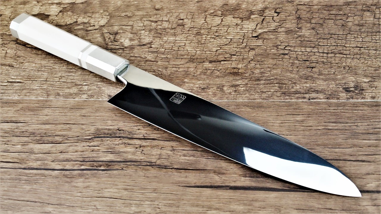 Yanagi Knife 柳葉刀鋪 . Akazawa ZDP189 2-Mirror Honyaki Gyuto