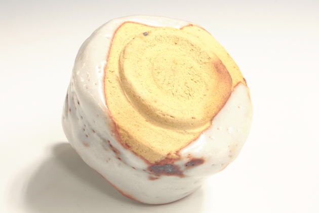 柳瀬美術店 / 各務周海「志野ぐい呑」共箱[KAGAMI Shukai]Sake cup