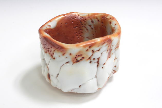 備前焼 ぐい呑み 2客 共箱付き 林正太郎作 陶歴有 備前焼 ぐい呑み 2客