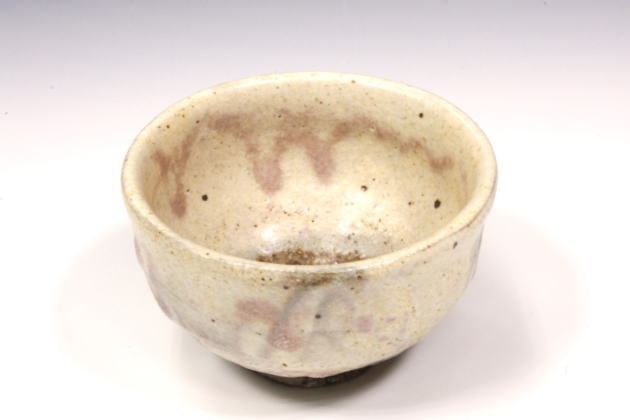 柳瀬美術店 / 吉田喜彦「白化粧盃」共箱[YOSHIDA Yoshihiko]Sake cup
