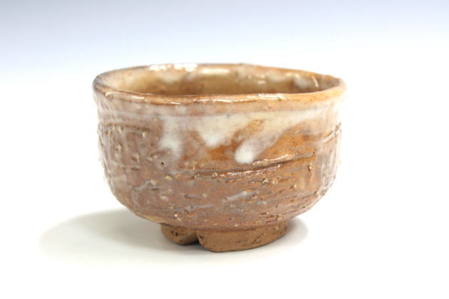 柳瀬美術店 / 波多野善蔵「萩ぐい呑」共箱[HATANO Zenzo]Sake cup