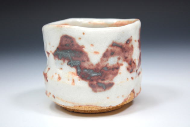 柳瀬美術店 / 山田 和「志野ぐい呑-2」共箱[YAMADA Kazu]Sake cup