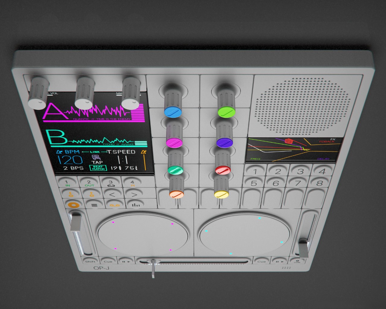 Teenage Engineering DJ Console concept brings OP-1 style