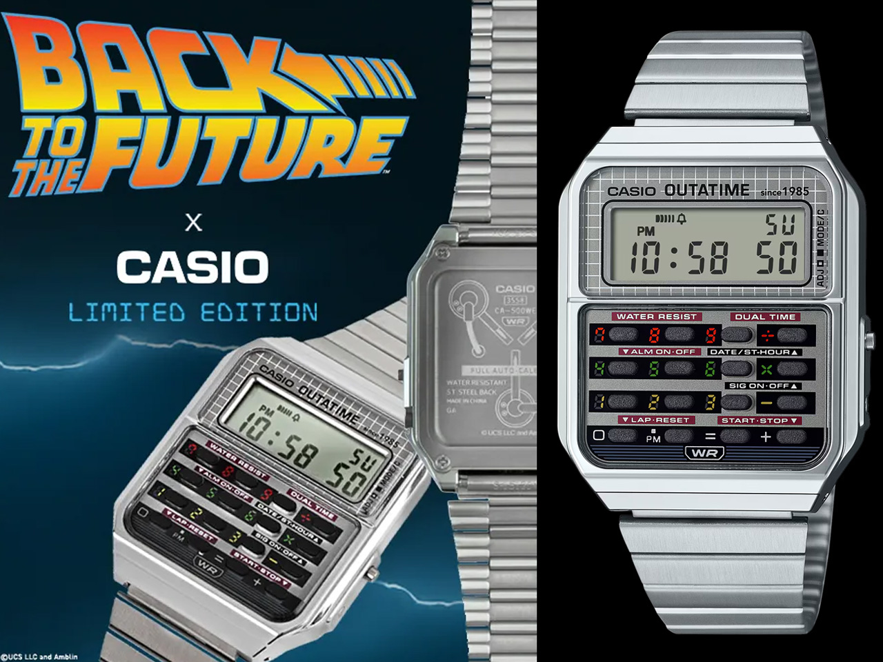 Casio Revives Classic Watch With Back to the Future-Inspired CA