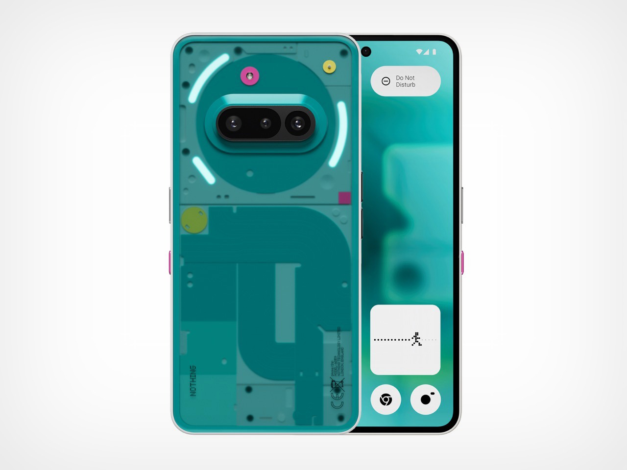 This teal Nothing Phone 3a Community Edition looks like a Game Boy