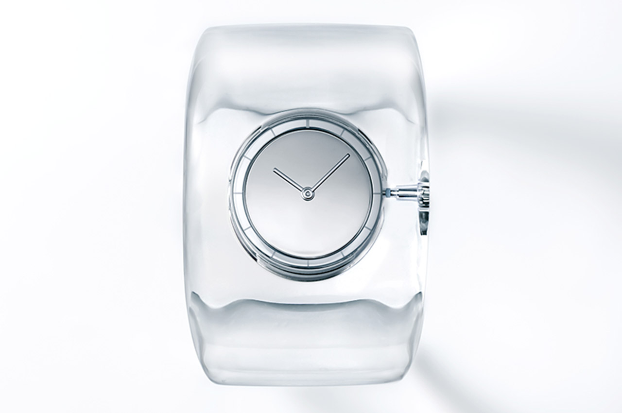 Transparent Issey Miyake WATCH designed by Tokujin Yoshioka