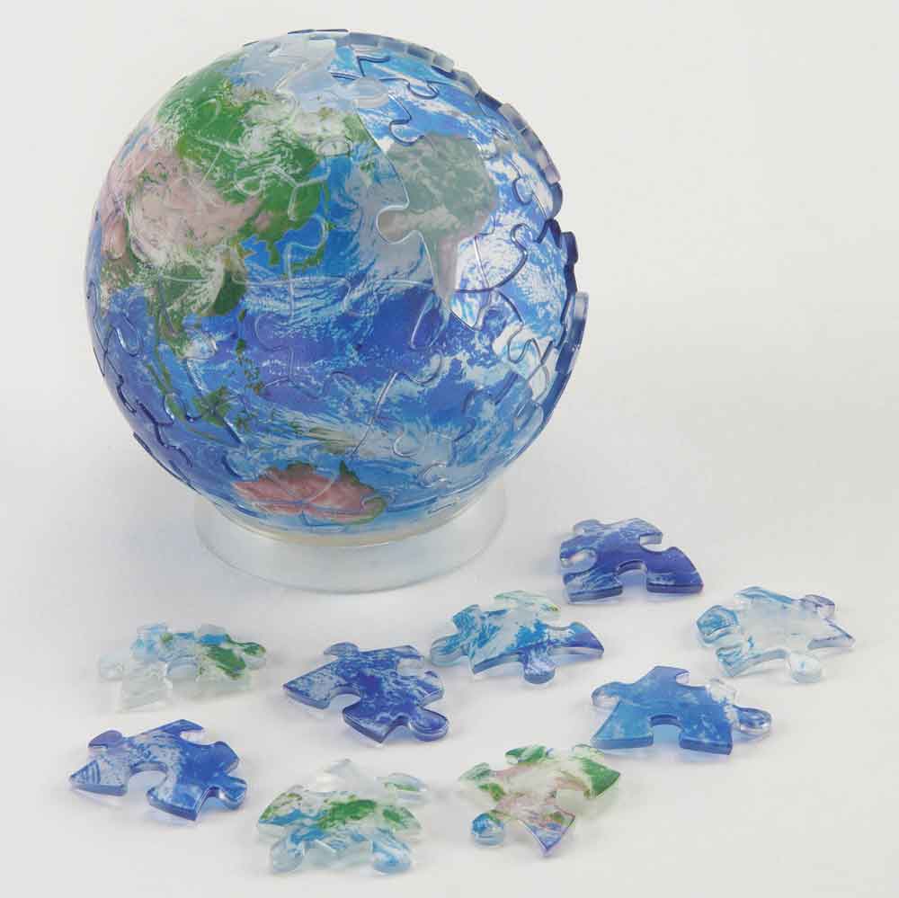 3D球体パズル クリアEARTH / ジグソーパズルやのまん通信販売