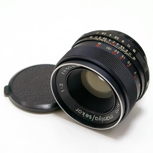 中古 マミヤ AUTO MAMIYA Sekor 50mm F2 M42マウント Mamiya 【中古