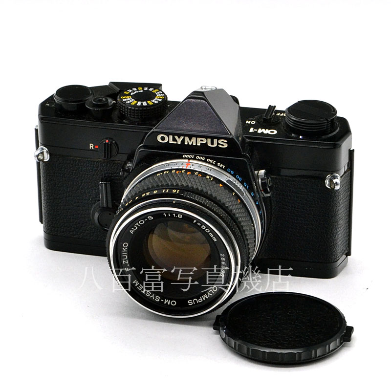 販売済み 【中古】 オリンパス OM-1 ブラック 50mm F1.8 セット