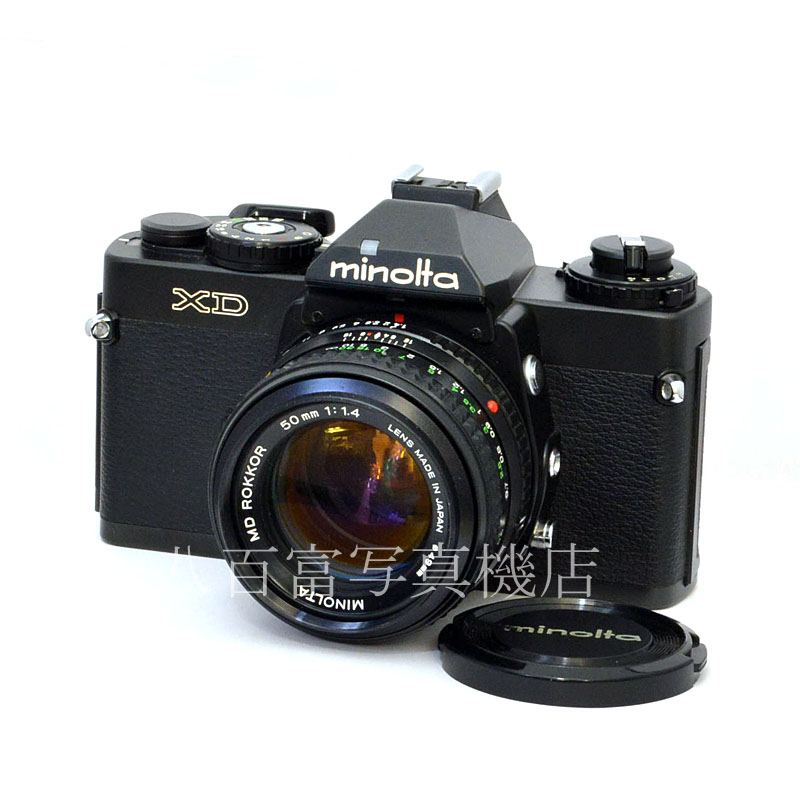 中古】 ミノルタ XD 後期 ブラック 50mmF1.4セット minolta 中古